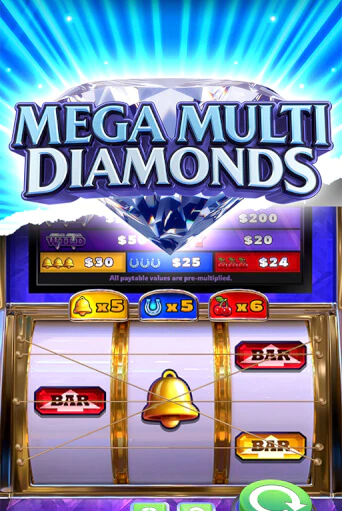 Демо игра Mega Multi Diamonds играть онлайн | Casino-X.KZ